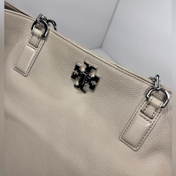 Tory Burch Leather Turn Lock Chain Tote Bag ✨ - Picture 7 of 9